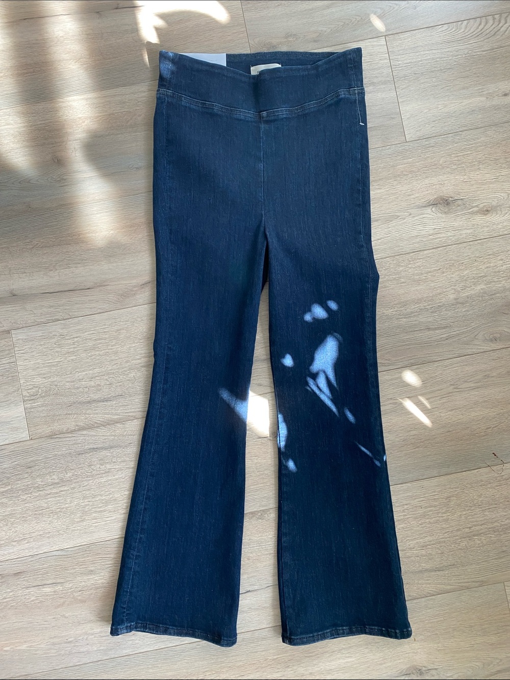 FRAME Jet Set Crop Mini Bootcut Pull-On Jeans BNWT